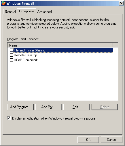 Windows Firewall